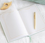 Stunning Green Reading Journal A5 diary bookish brilliant gift for readers track you books and tbr