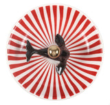 Circus style quirky trinket dish featuring a black circus seal balancing a golden ball gothic alternative twisted circus range
