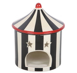 Circus style quirky oil burner big top style gothic unusual alternative twisted circus range