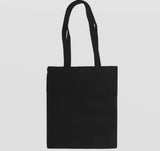 Checkerboard print tote bag heart enamel badge patterned alternate gothic book bag poly cotton