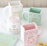 Read Books Be Kind White Book Shaped Mug Book Lovers Bookish Romance Readers Gift  📖