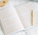 Stunning Green Reading Journal A5 diary bookish brilliant gift for readers track you books and tbr