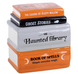 Book stack oil burner wax warmer book lovers horror. Dark romance ghosts gothic witchy alternative readers  bookish style