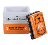 Book stack oil burner wax warmer book lovers horror. Dark romance ghosts gothic witchy alternative readers  bookish style